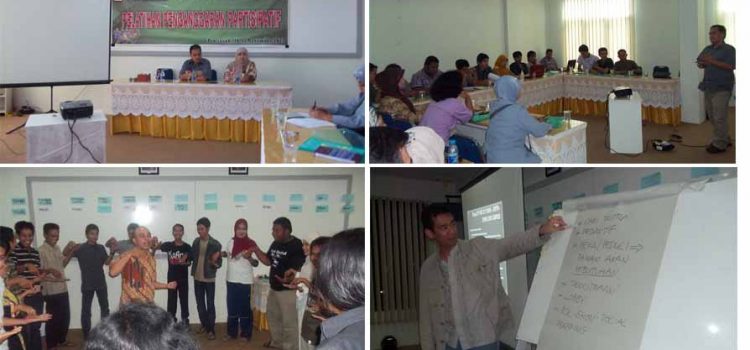 Pelatihan Penganggaran Partisipatif Bagi kelompok masyarakat sipil di Kota Pontianak