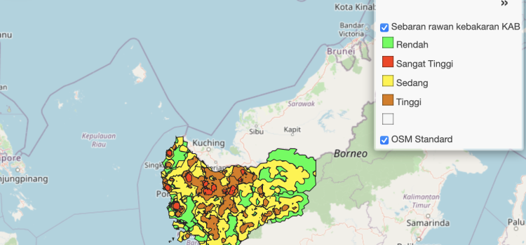Kerawanan Karhutla Kalbar