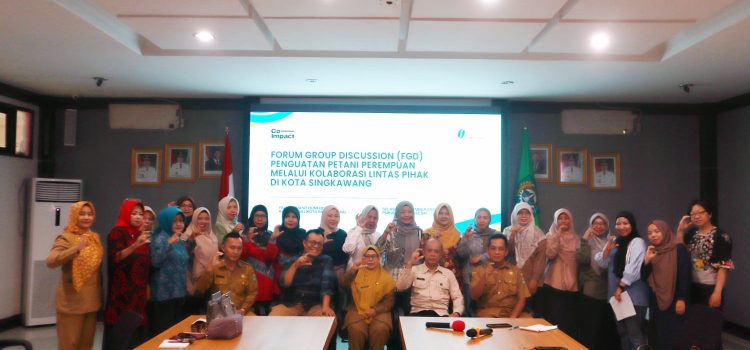 FGD Multistakeholder Dorong Penguatan Petani Perempuan di Kota Singkawang melalui Kolaborasi Lintas Pihak
