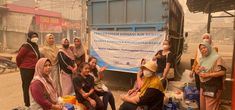 Gemawan dan BOICE Indonesia Salurkan 8.000 Liter Air Bersih untuk Warga Teluk Batang Gemawan dan BOICE Indonesia Salurkan 8.000 Liter Air Bersih untuk Warga Teluk Batang